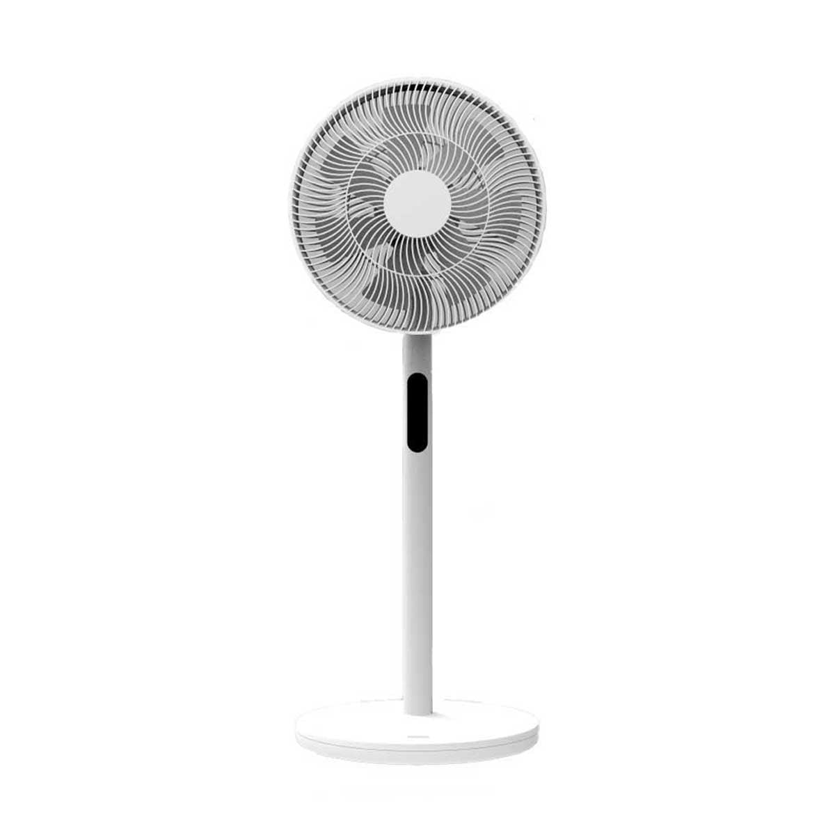 WELLY design silent pedestal fan with remote control and LED display and timer